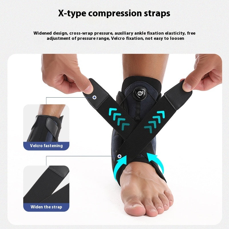 Pressure Support Sports Ankle Support Fixed Rehabilitation Adjustment Protective Gear