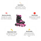 Flying Eagle S9S Dynamo Pink Kids Skates