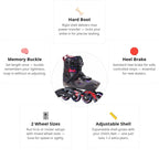 Flying Eagle S8 Sprout Black Skates